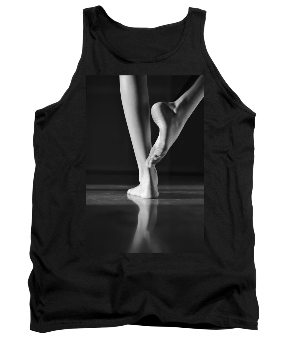 Legs Tank Top featuring the photograph Dancer by Laura Fasulo