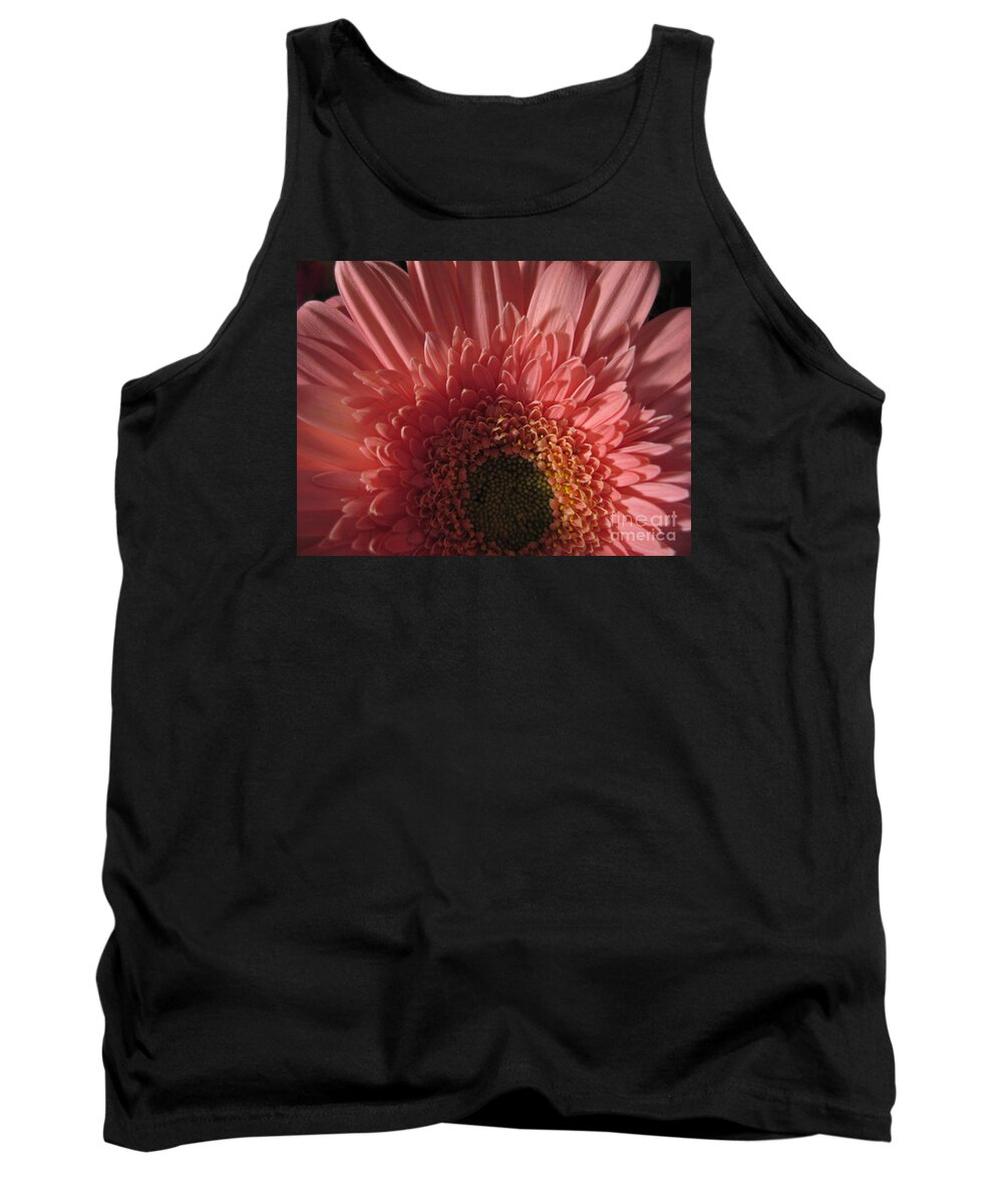 Flower Tank Top featuring the photograph Dark Radiance by Ann Horn