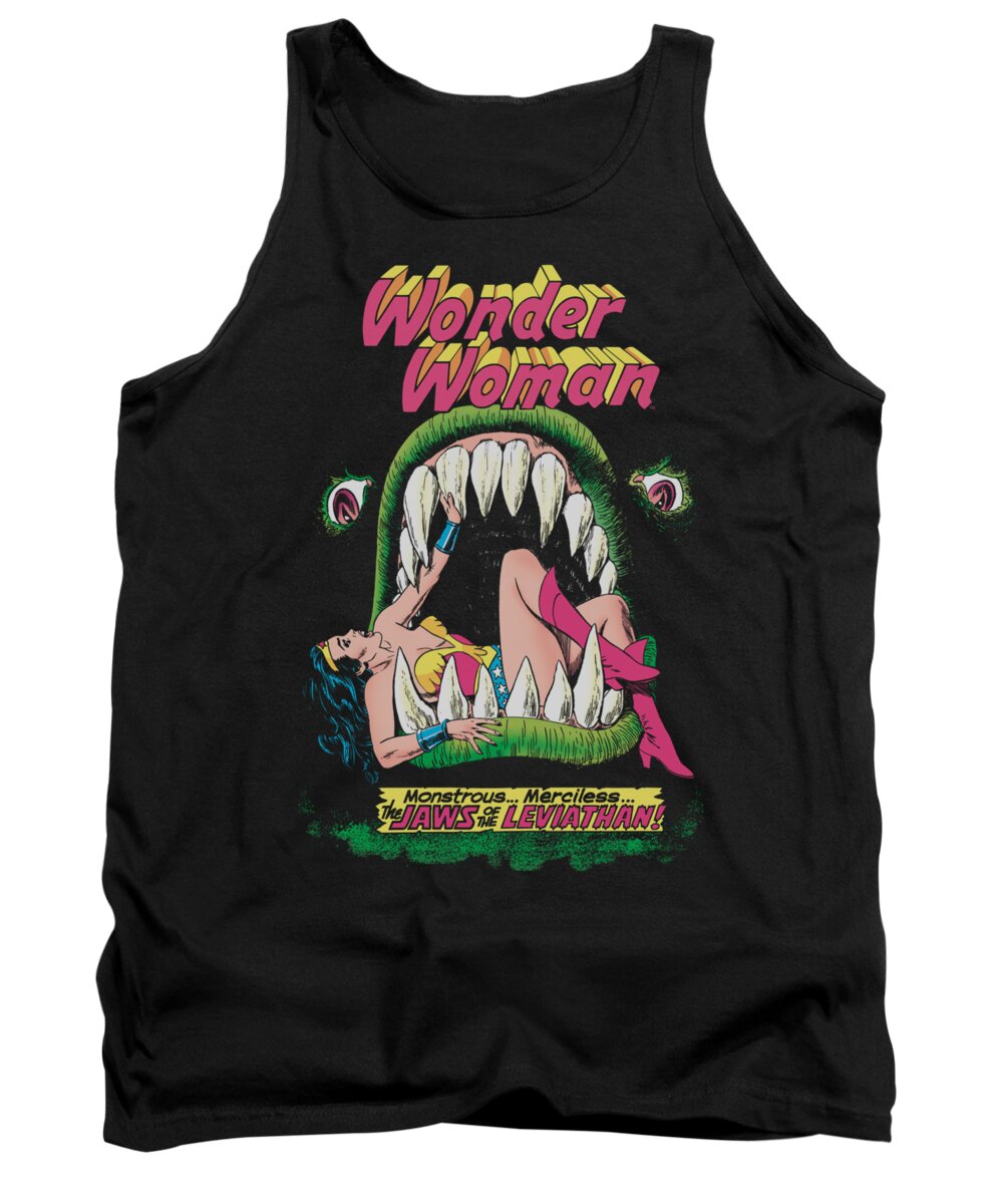  Tank Top featuring the digital art Dc - Jaws by Brand A