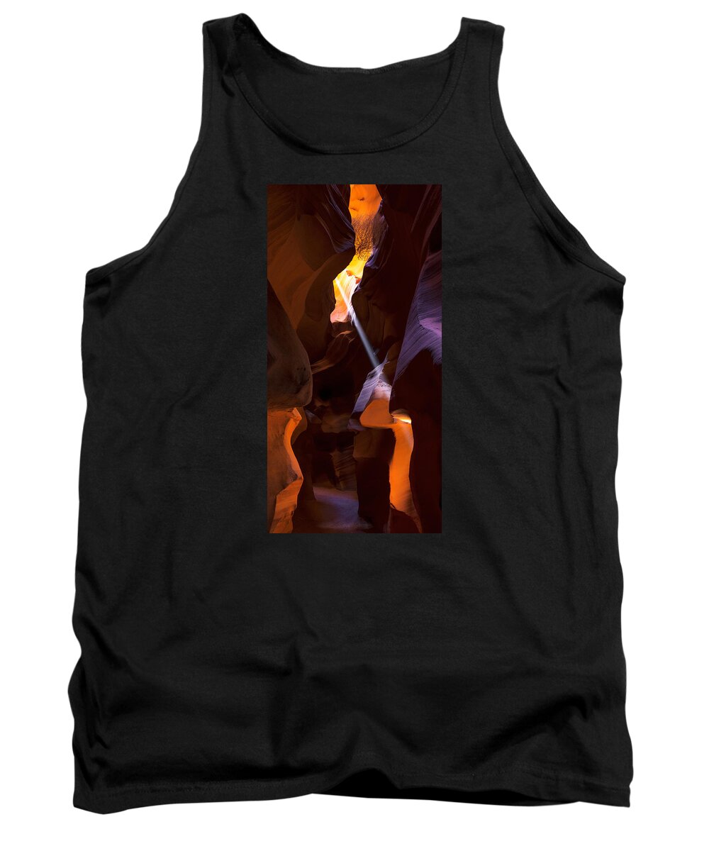 Deep In Antelope Tank Top featuring the photograph Deep in Antelope by Chad Dutson