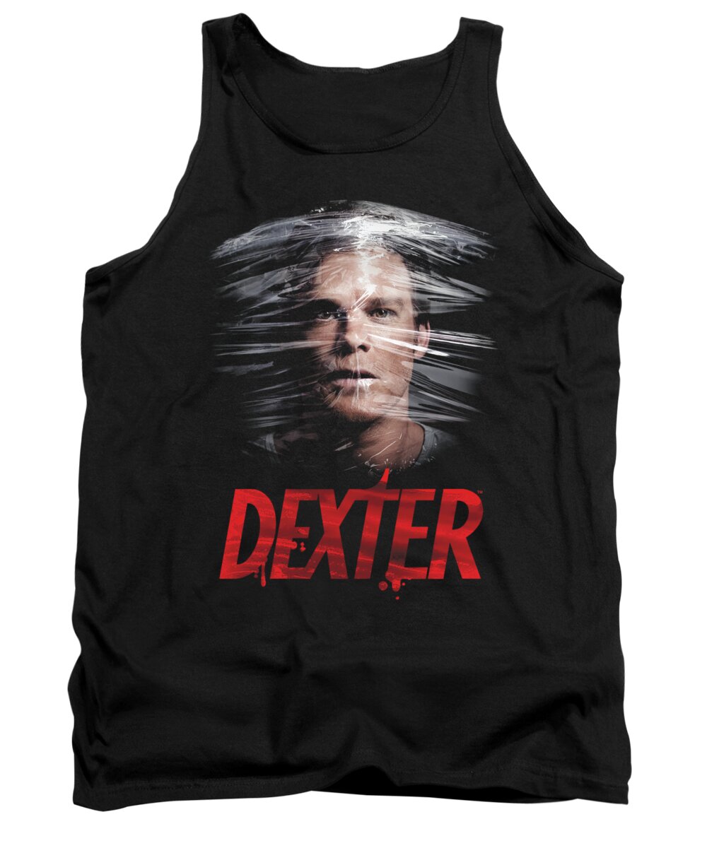 Tank Top featuring the digital art Dexter - Plastic Wrap by Brand A