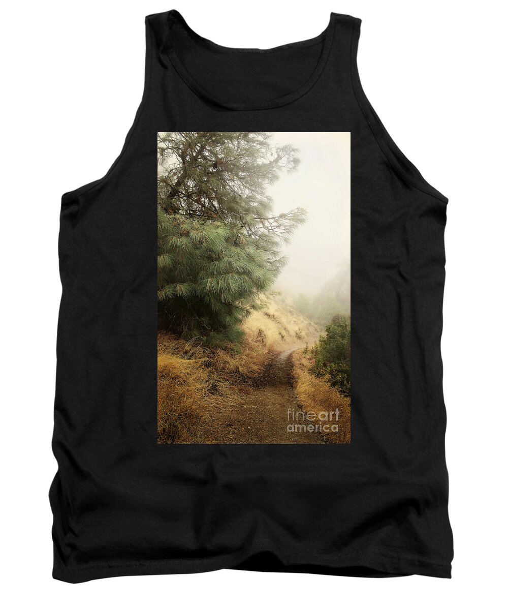 Fog Tank Top featuring the photograph There and Back Again by Ellen Cotton