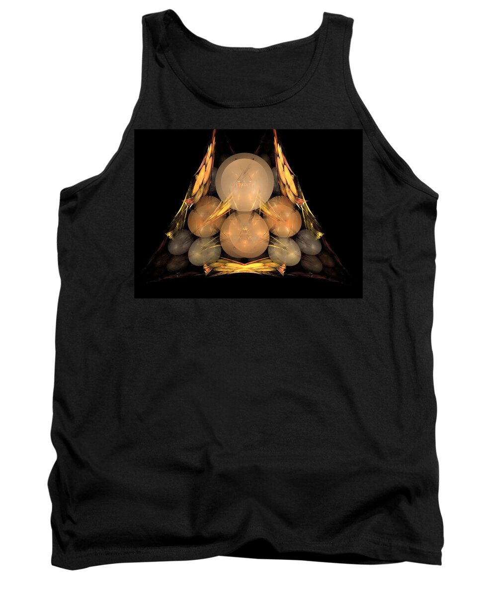 Eggs Tank Top featuring the painting Dinosaur Eggs by Bruce Nutting