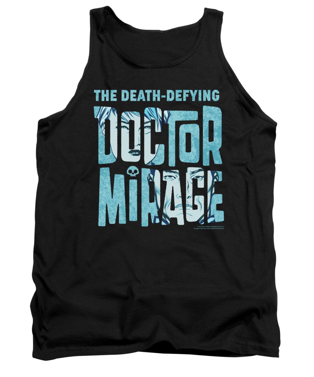  Tank Top featuring the digital art Doctor Mirage - Character Logo by Brand A