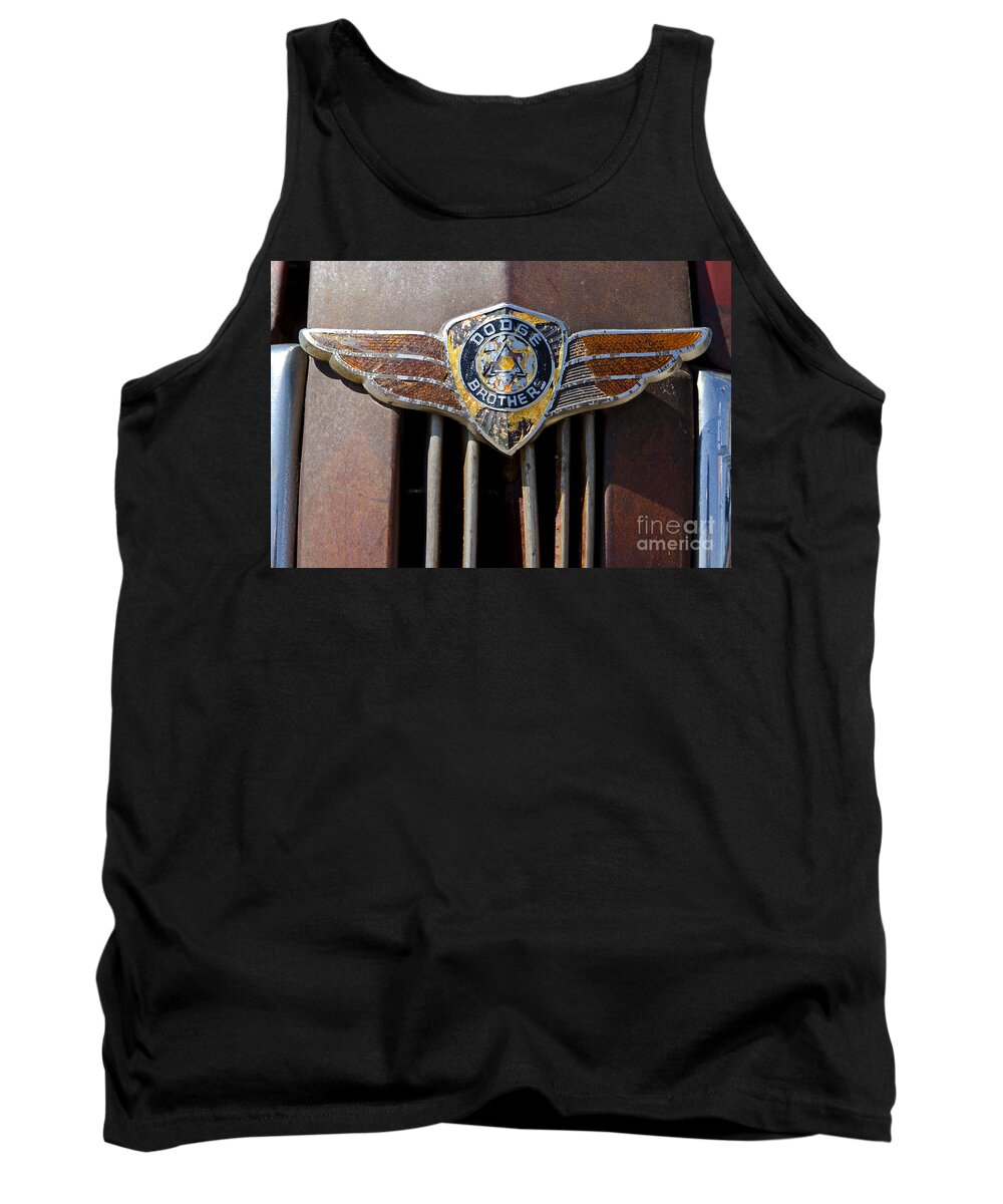 Auto Tank Top featuring the photograph Dodge Brothers by Rick Pisio