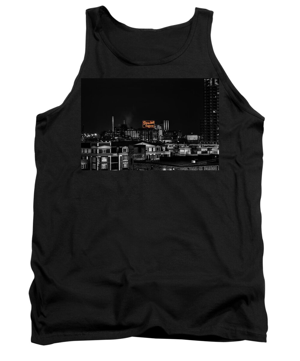 Landscape Tank Top featuring the photograph Domino Sugar by Rob Dietrich