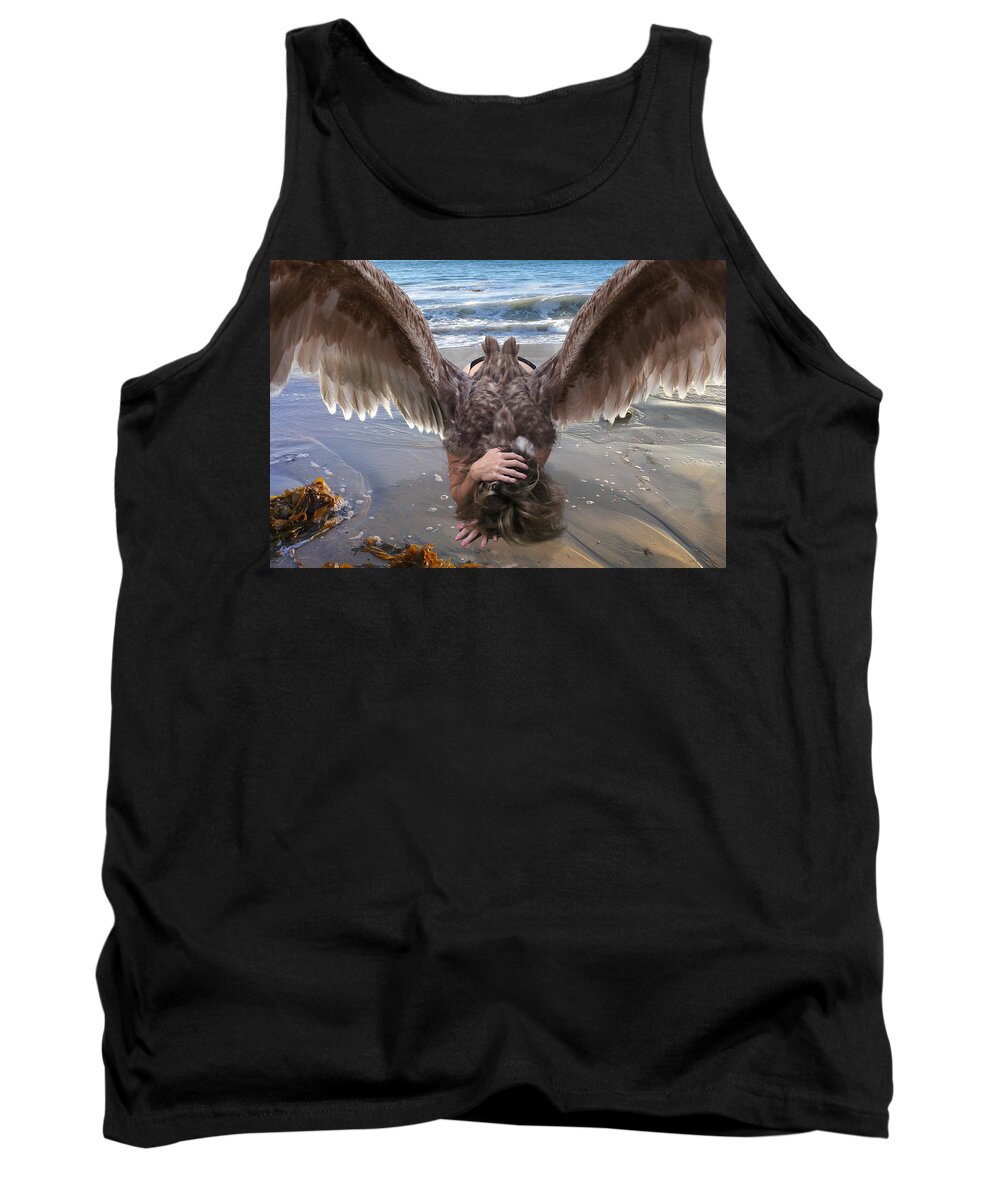 Angel Tank Top featuring the photograph Don't Deny Him by Acropolis De Versailles