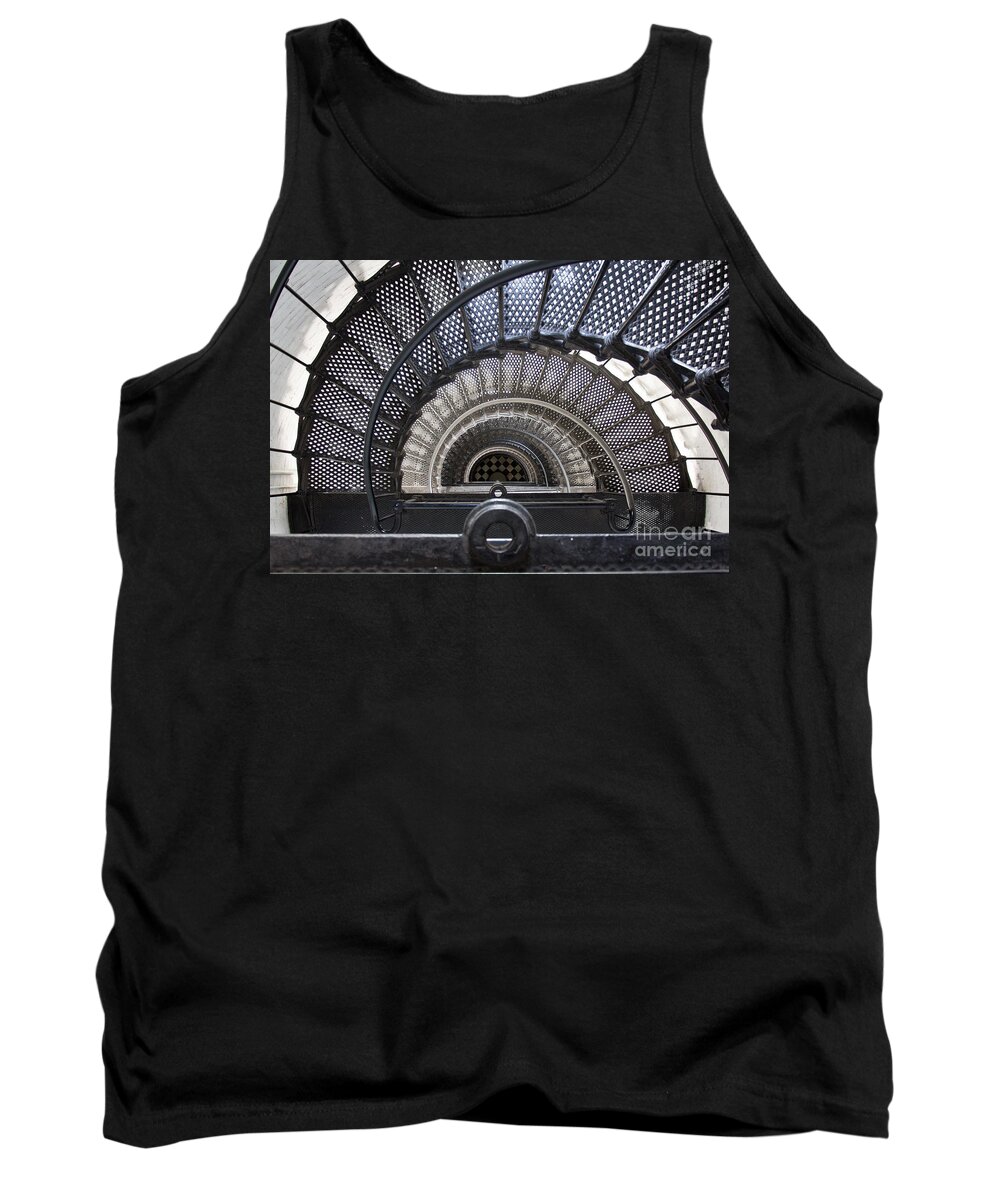 Spiral Tank Top featuring the photograph Downward Spiral by Douglas Stucky
