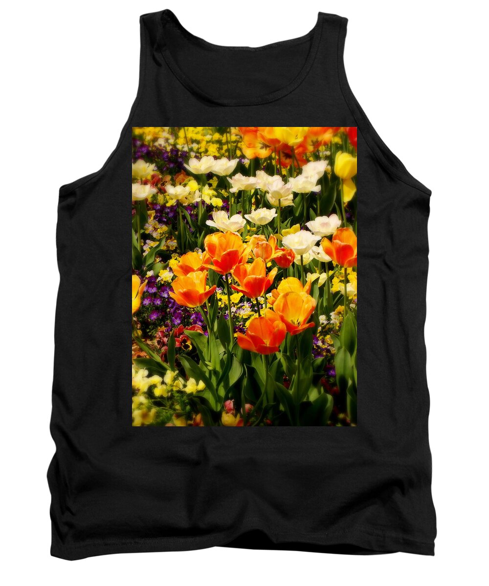 Fine Art Tank Top featuring the photograph Dreaming in Color by Rodney Lee Williams