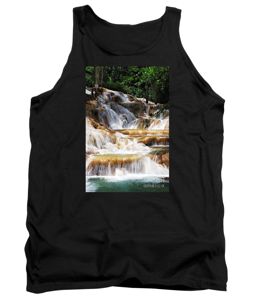 Waterfall Tank Top featuring the photograph Dunn Falls by Hannes Cmarits