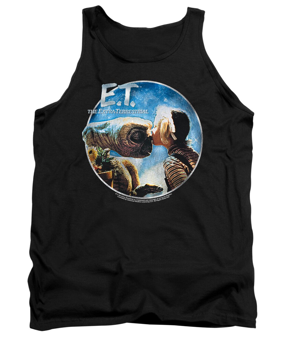  Tank Top featuring the digital art Et - Gertie Kisses by Brand A