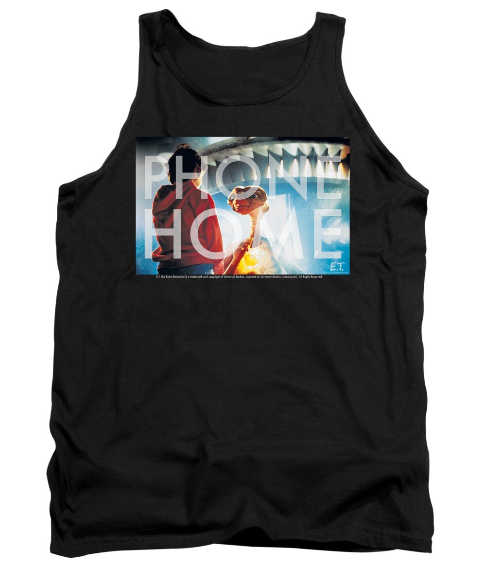  Tank Top featuring the digital art Et - Knockout by Brand A