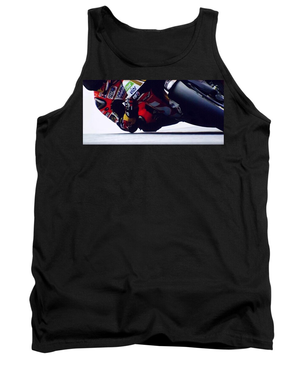 Motorcycles Tank Top featuring the digital art Extreme by Bill Stephens