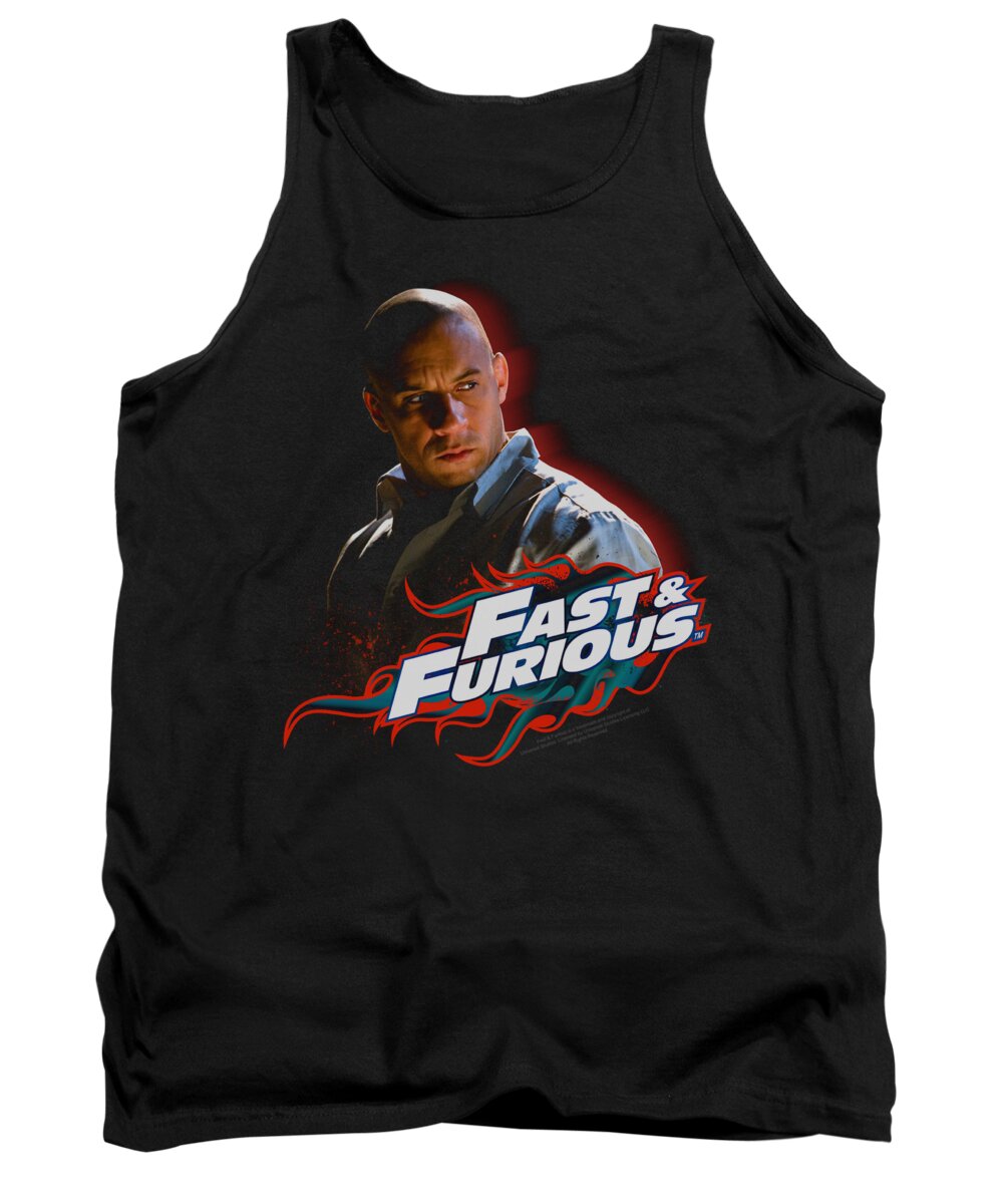 Fast And The Furious Tank Top featuring the digital art Fast And Furious - Toretto by Brand A