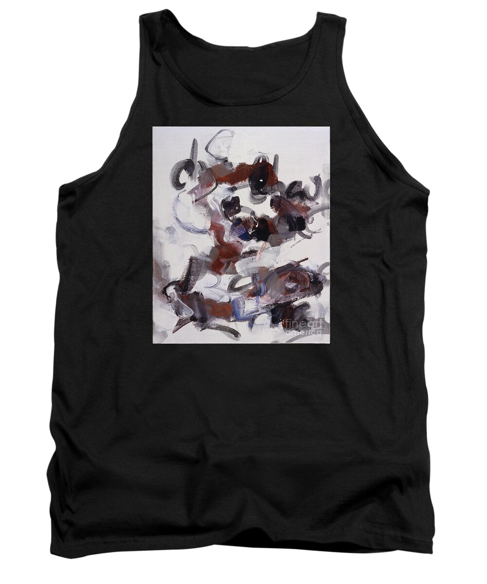 Oils Tank Top featuring the painting Fear of Change by Ritchard Rodriguez