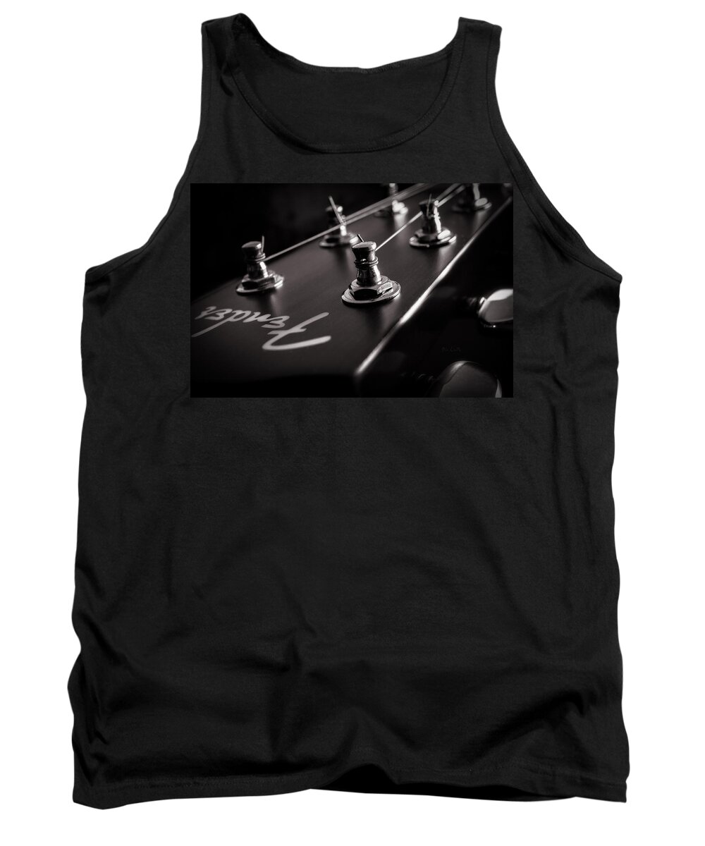 Guitar Tank Top featuring the photograph Fender Acoustic I by Bob Orsillo
