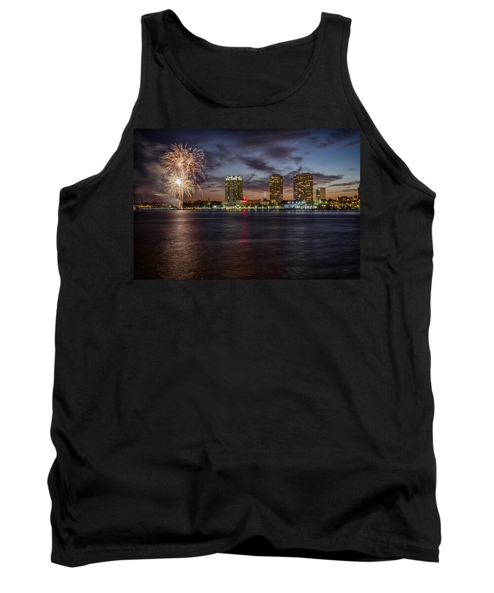 Fireworks Tank Top featuring the photograph Fire in the sky by Rob Dietrich