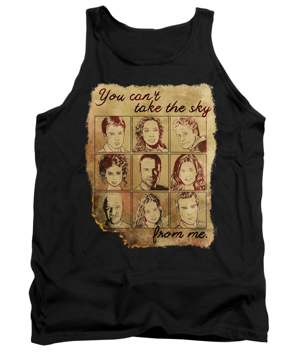  Tank Top featuring the digital art Firefly - Burned Poster by Brand A