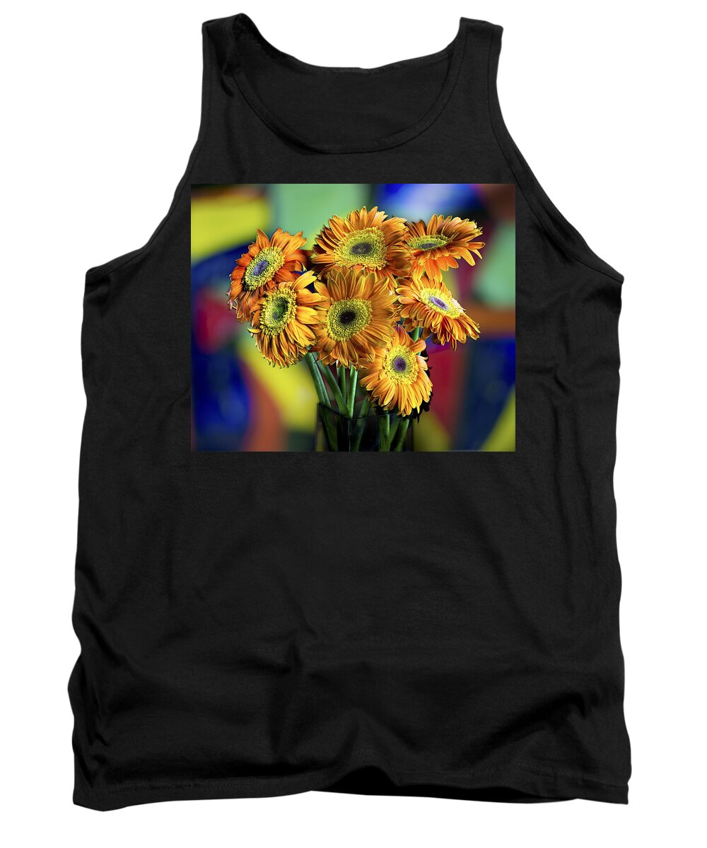 Flowers Tank Top featuring the photograph Flowers by Niels Nielsen