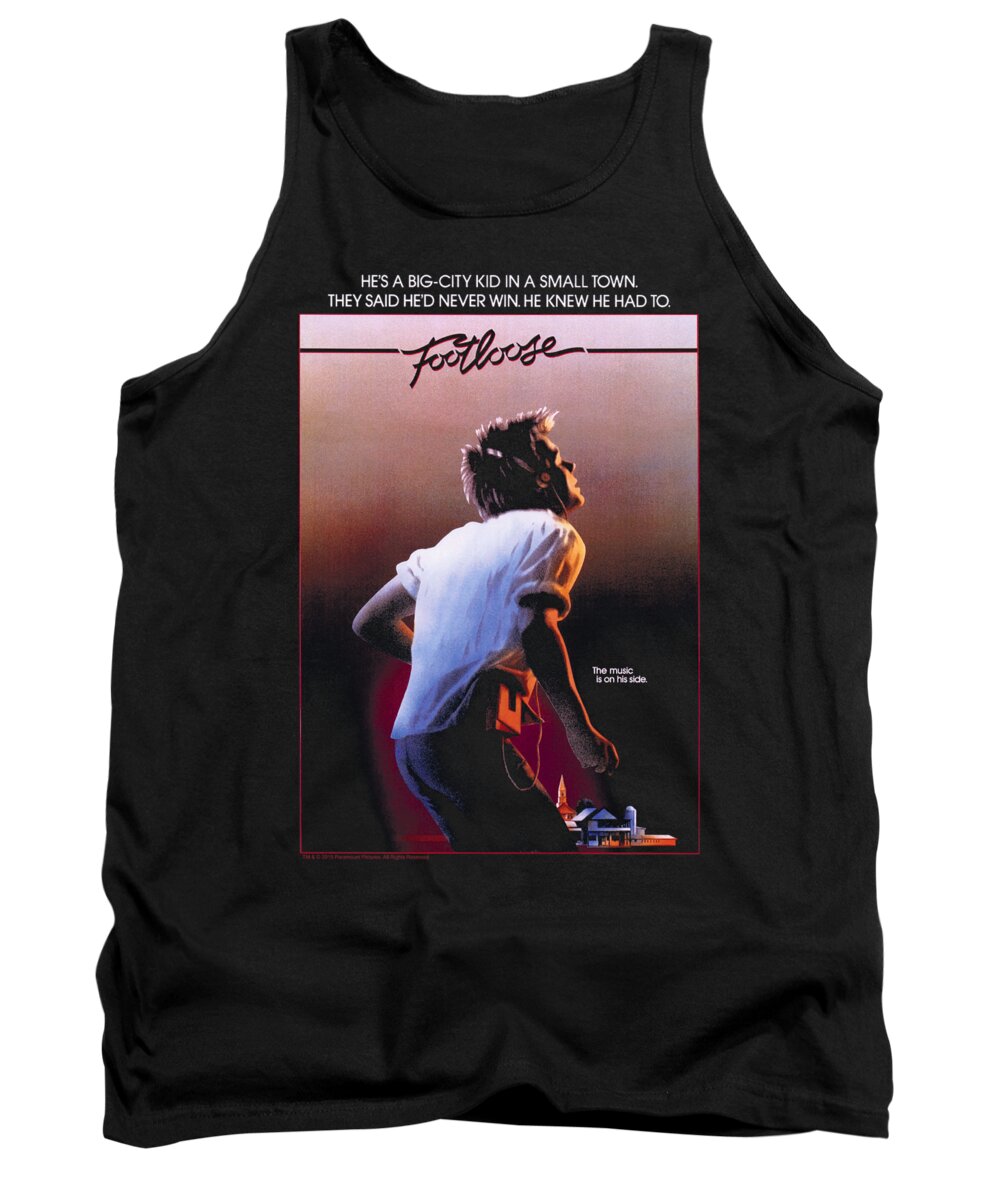  Tank Top featuring the digital art Footloose - Poster by Brand A