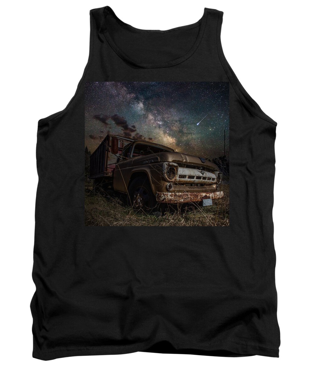 Milkyway Tank Top featuring the photograph Ford by Aaron J Groen
