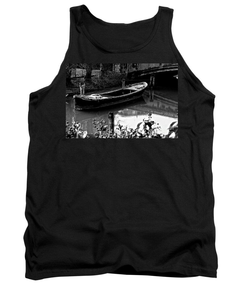 Boat Tank Top featuring the photograph Forgotten by Donato Iannuzzi