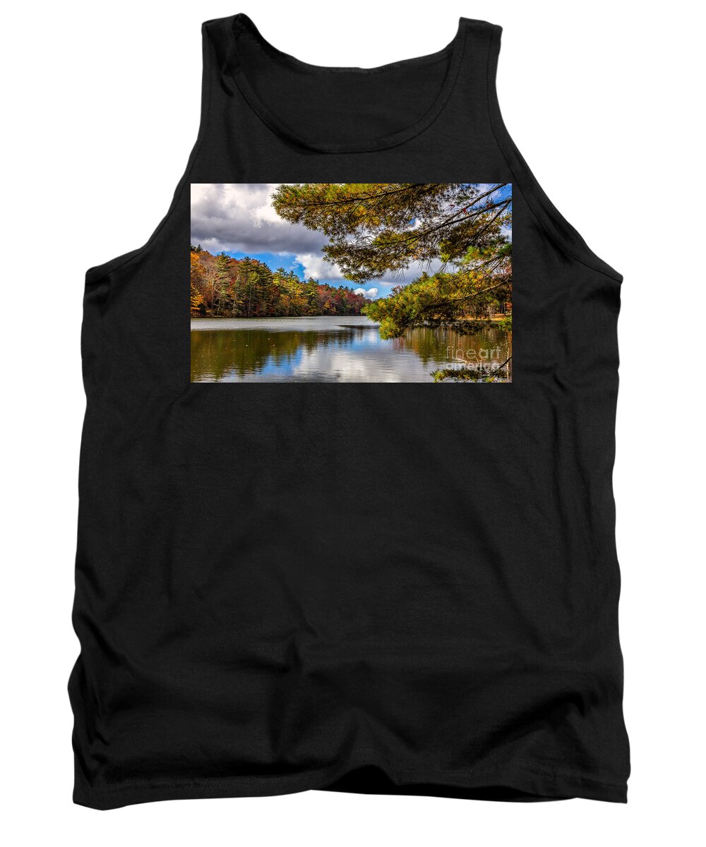Fort-mountain Tank Top featuring the photograph Fort Mountain State Park by Bernd Laeschke