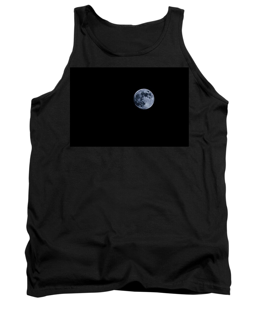 Full Moon Tank Top featuring the photograph Full Moon by Rick Bartrand