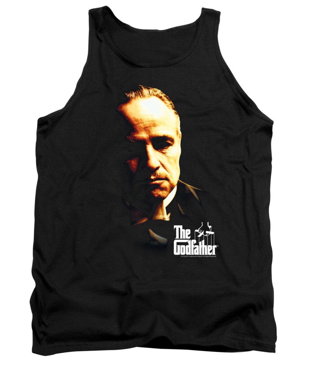  Tank Top featuring the digital art Godfather - Don Vito by Brand A