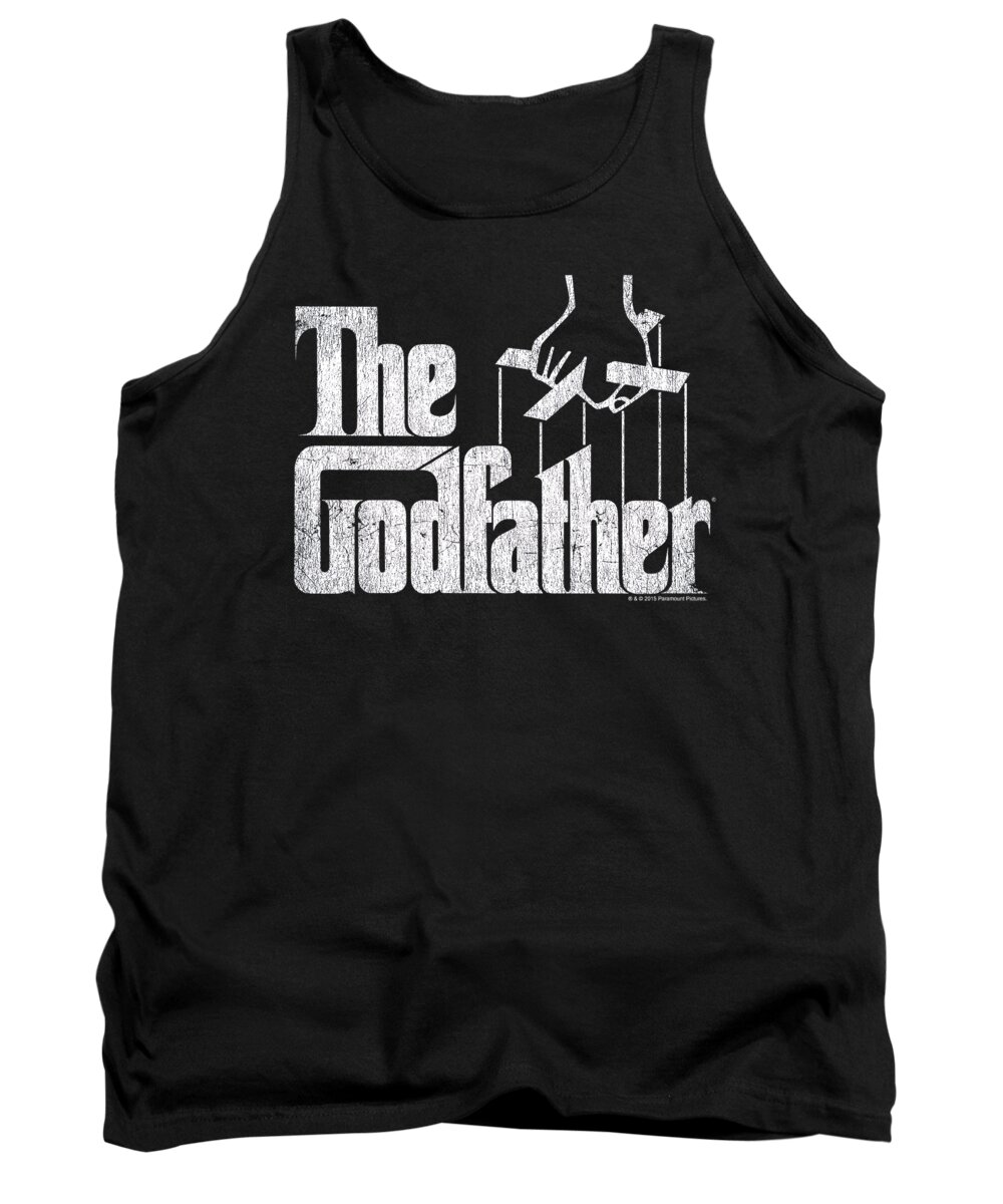  Tank Top featuring the digital art Godfather - Logo by Brand A