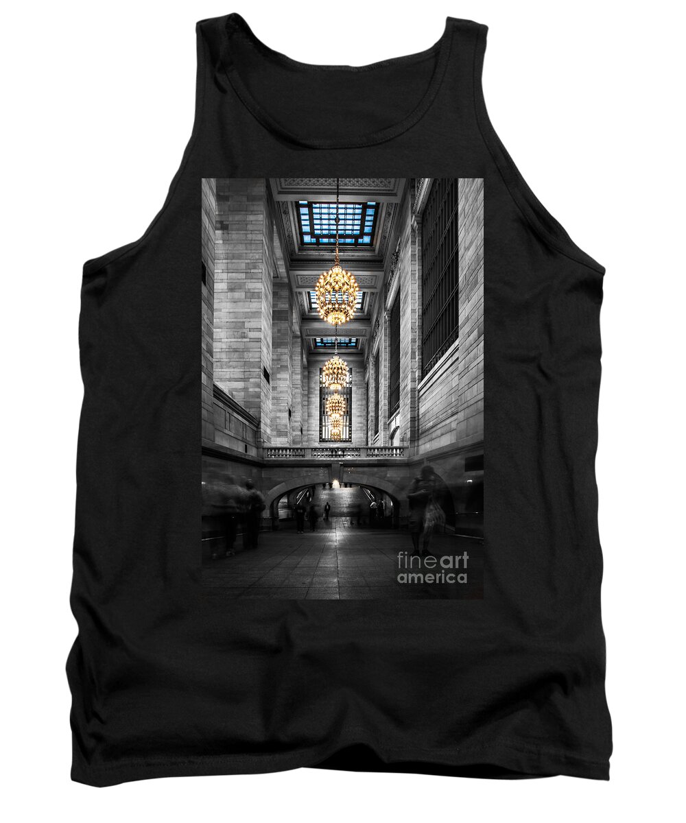 Nyc Tank Top featuring the photograph Grand Central Station III ck by Hannes Cmarits