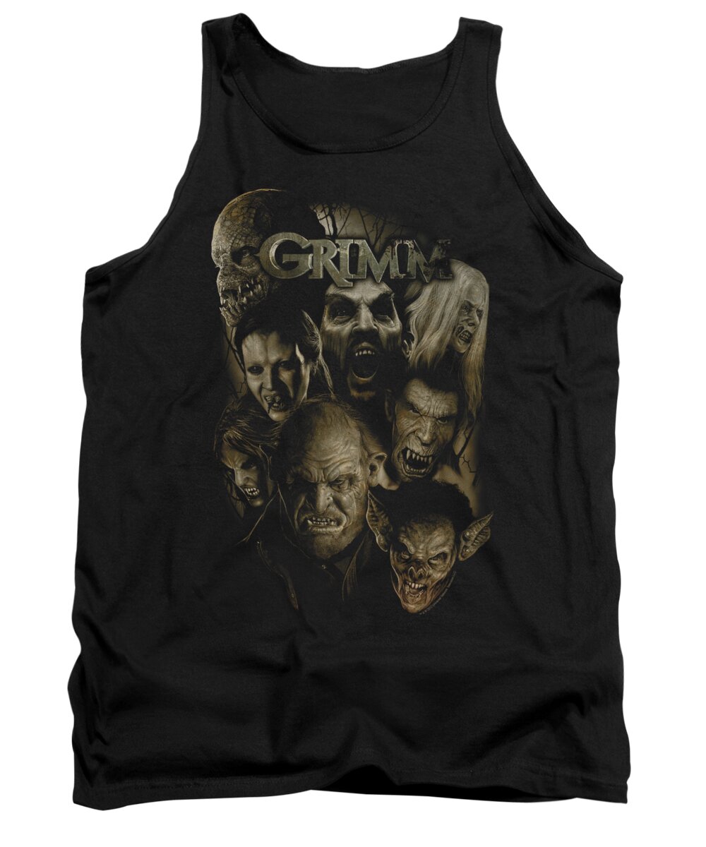  Tank Top featuring the digital art Grimm - Wesen by Brand A