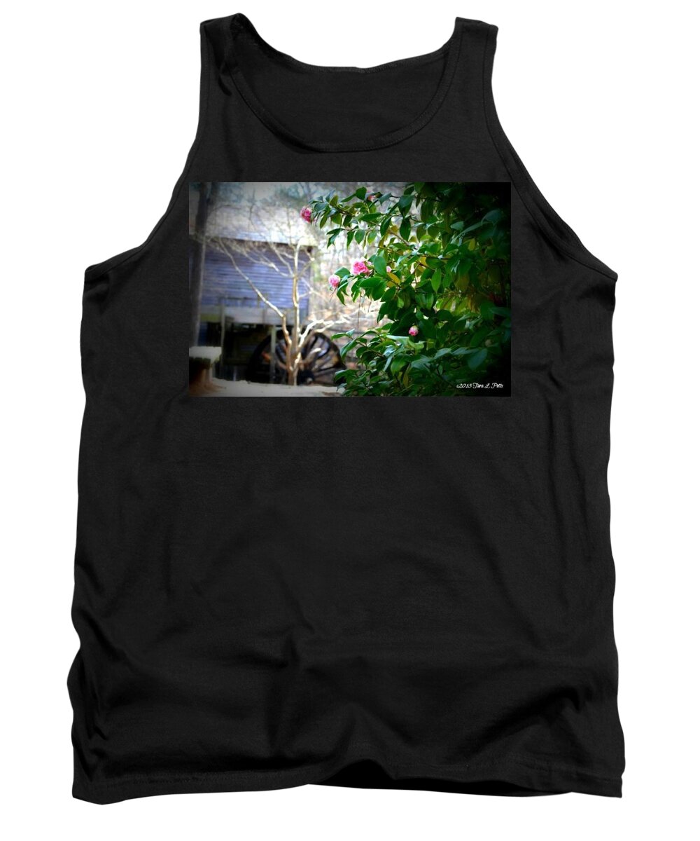 Roses Tank Top featuring the photograph Grist Mill Roses by Tara Potts