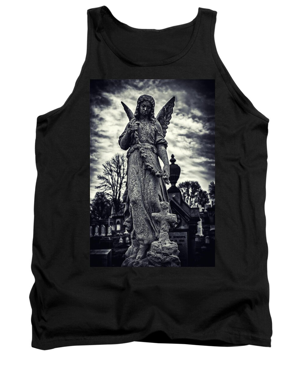 Angel Tank Top featuring the photograph Guardian by Rob Dietrich