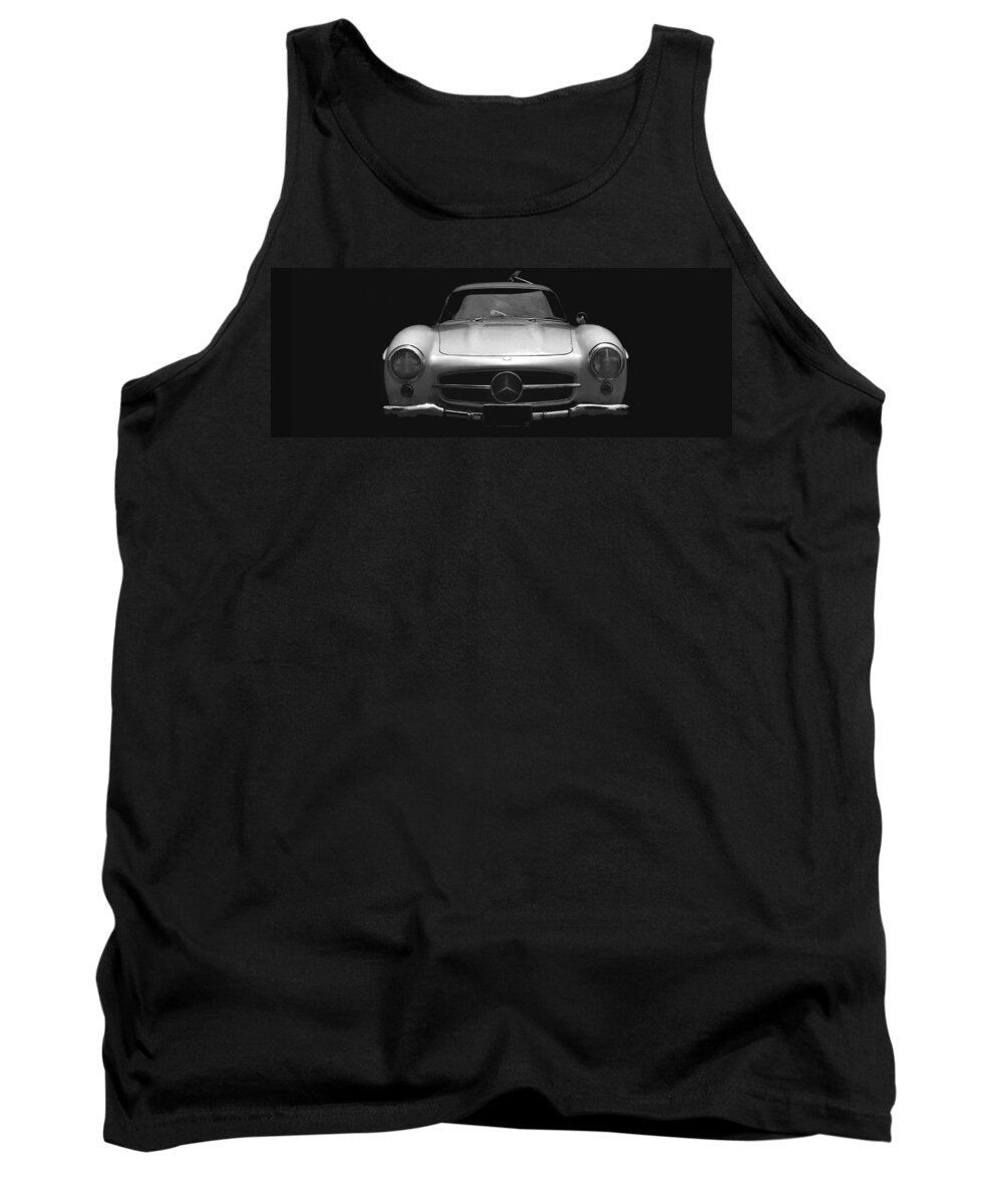 Mercedes Tank Top featuring the photograph Gullwing Mercedes by Michael Moore