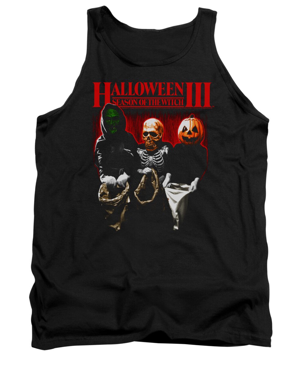 Halloween 3 Tank Top featuring the digital art Halloween IIi - Trick Or Treat by Brand A