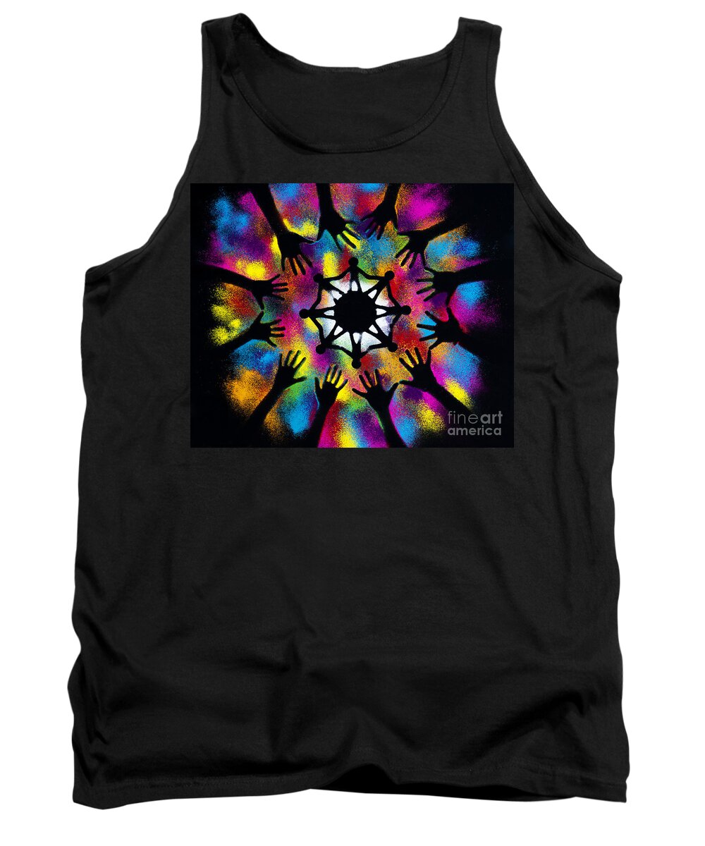 One World Tank Top featuring the photograph Harmony by Tim Gainey