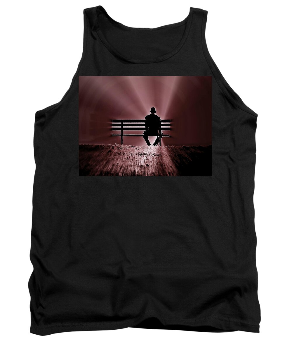 Inspirational Tank Top featuring the photograph Hope For Tomorrow by Micki Findlay