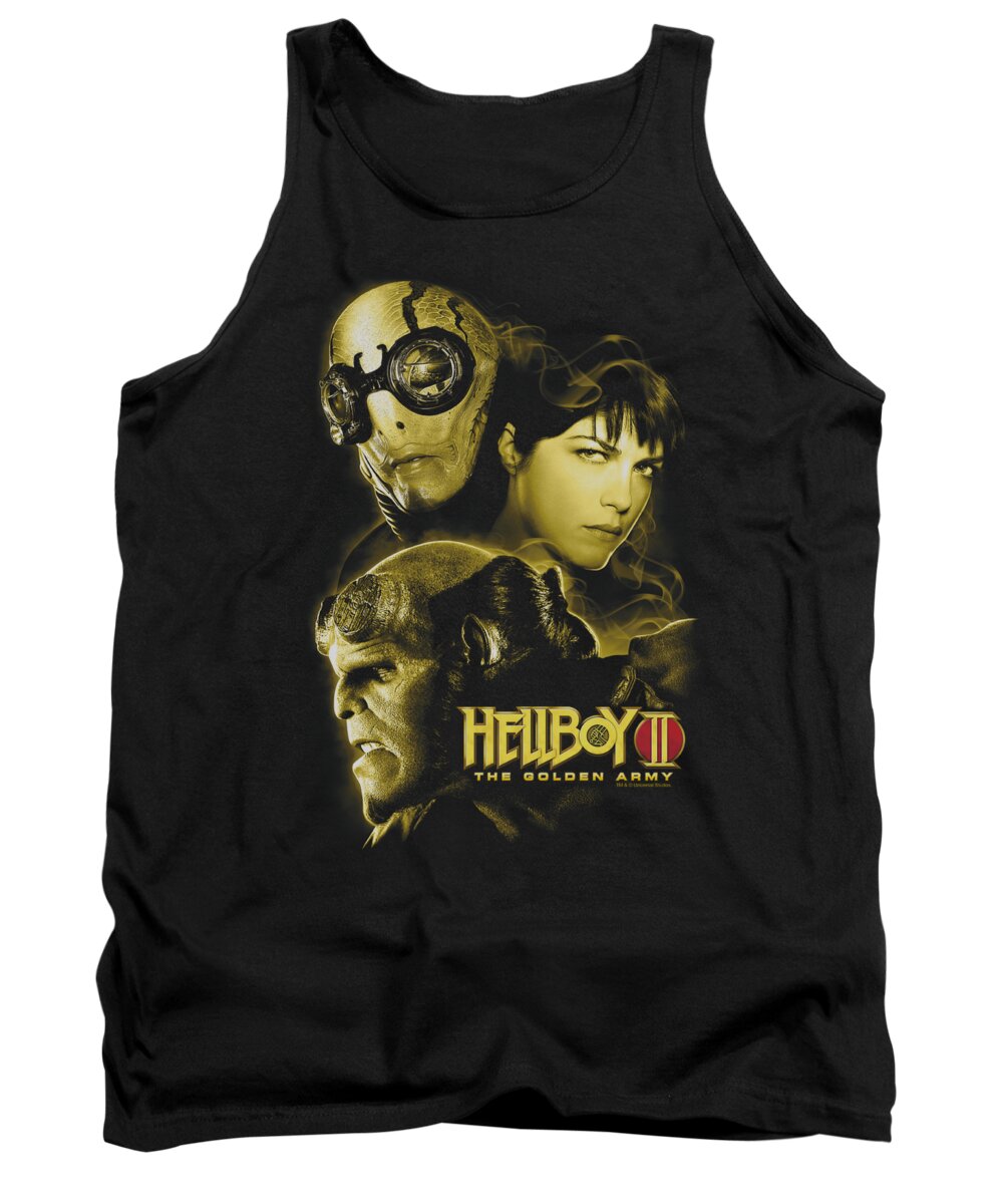 Hellboy Ii Tank Top featuring the digital art Hellboy II - Ungodly Creatures by Brand A