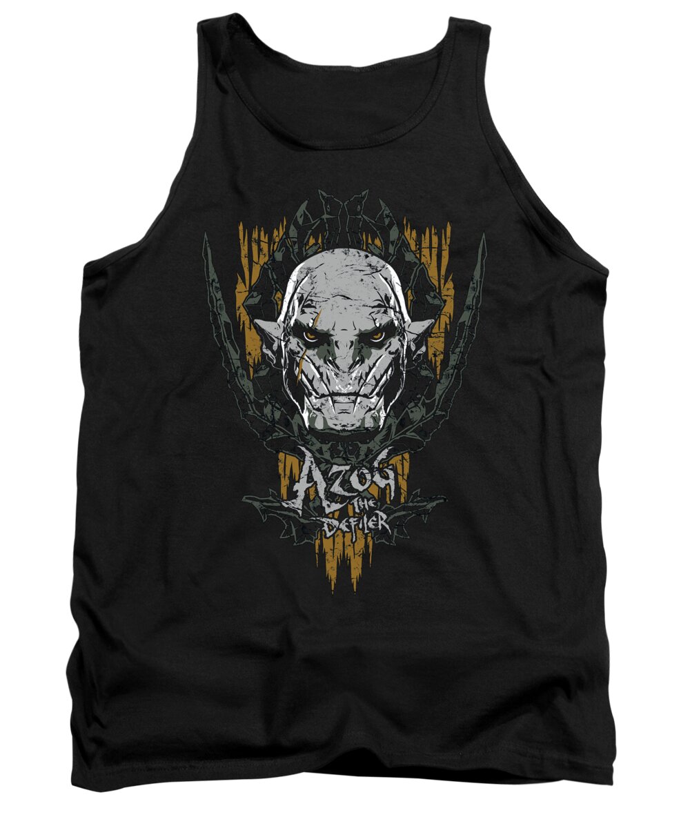  Tank Top featuring the digital art Hobbit - Azog by Brand A