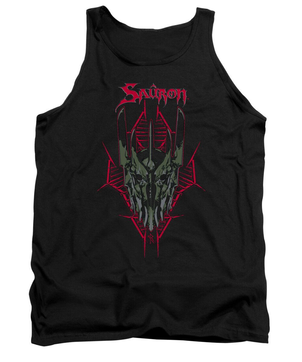  Tank Top featuring the digital art Hobbit - Evil's Helm by Brand A