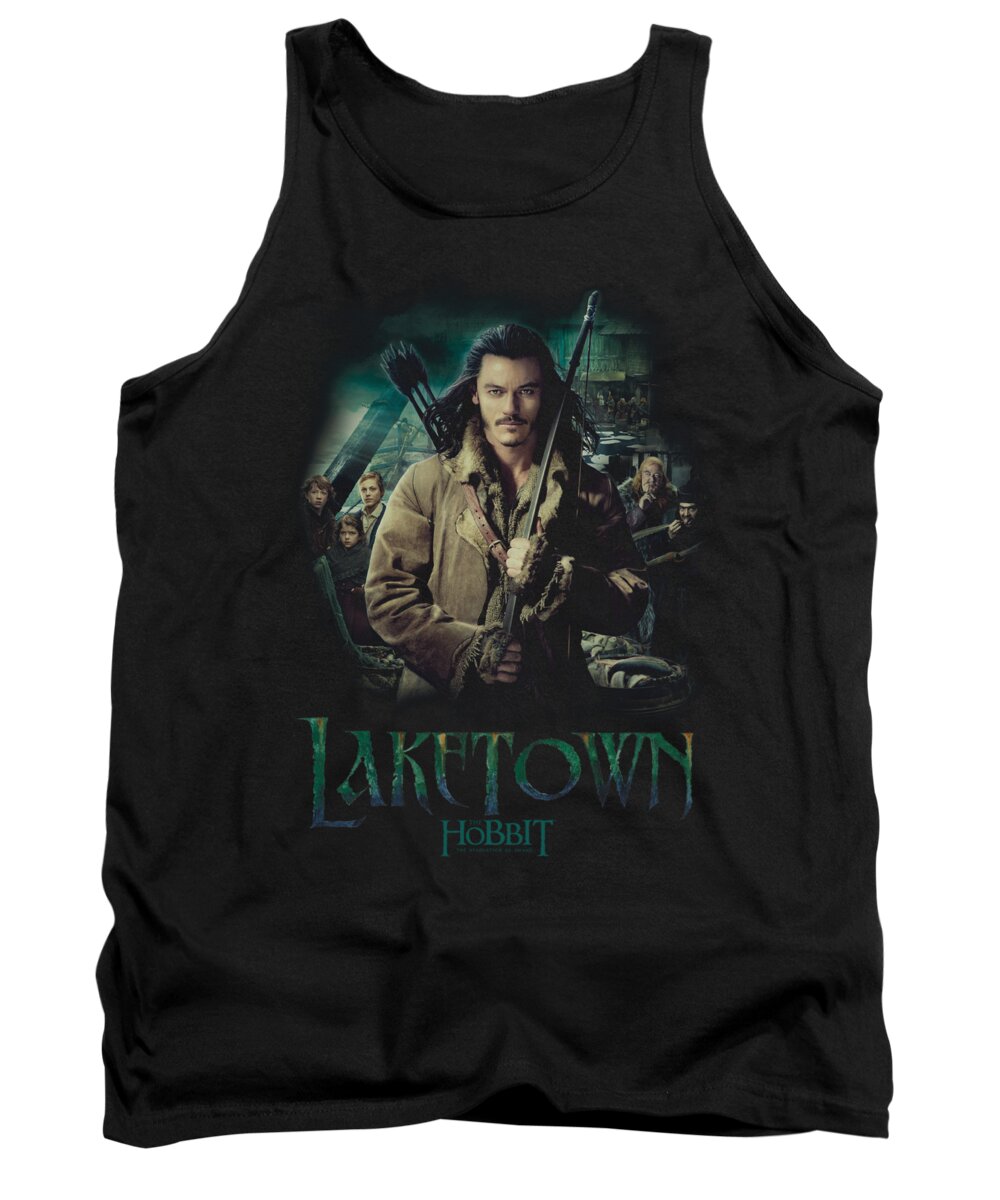 The Hobbit Tank Top featuring the digital art Hobbit - Protector by Brand A