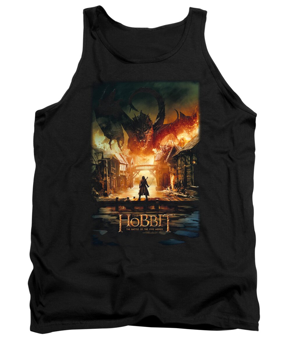  Tank Top featuring the digital art Hobbit - Smaug Poster by Brand A