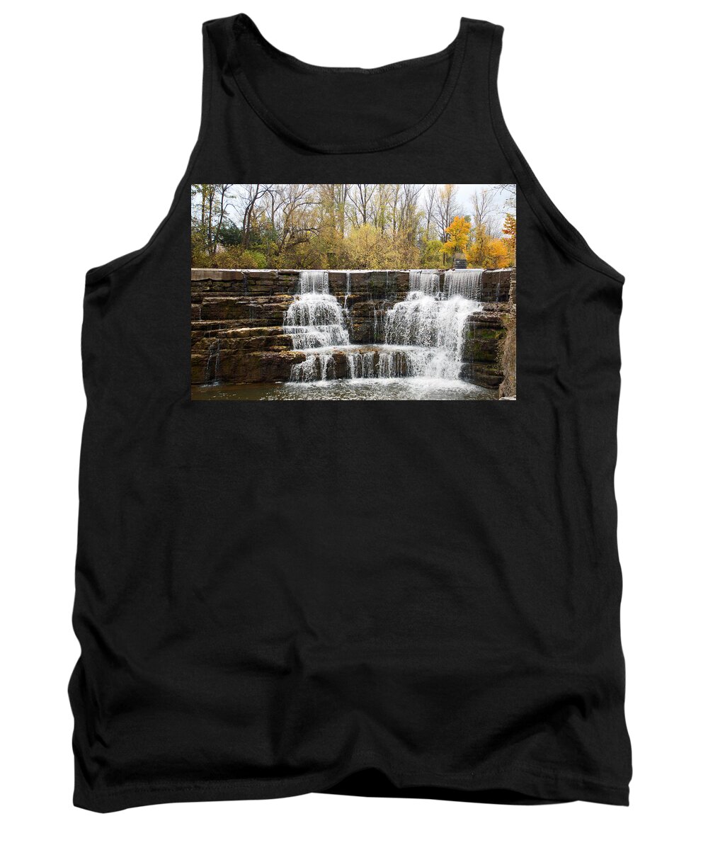 Honeoye Falls Tank Top featuring the photograph Honeoye Falls 2 by Aimee L Maher ALM GALLERY