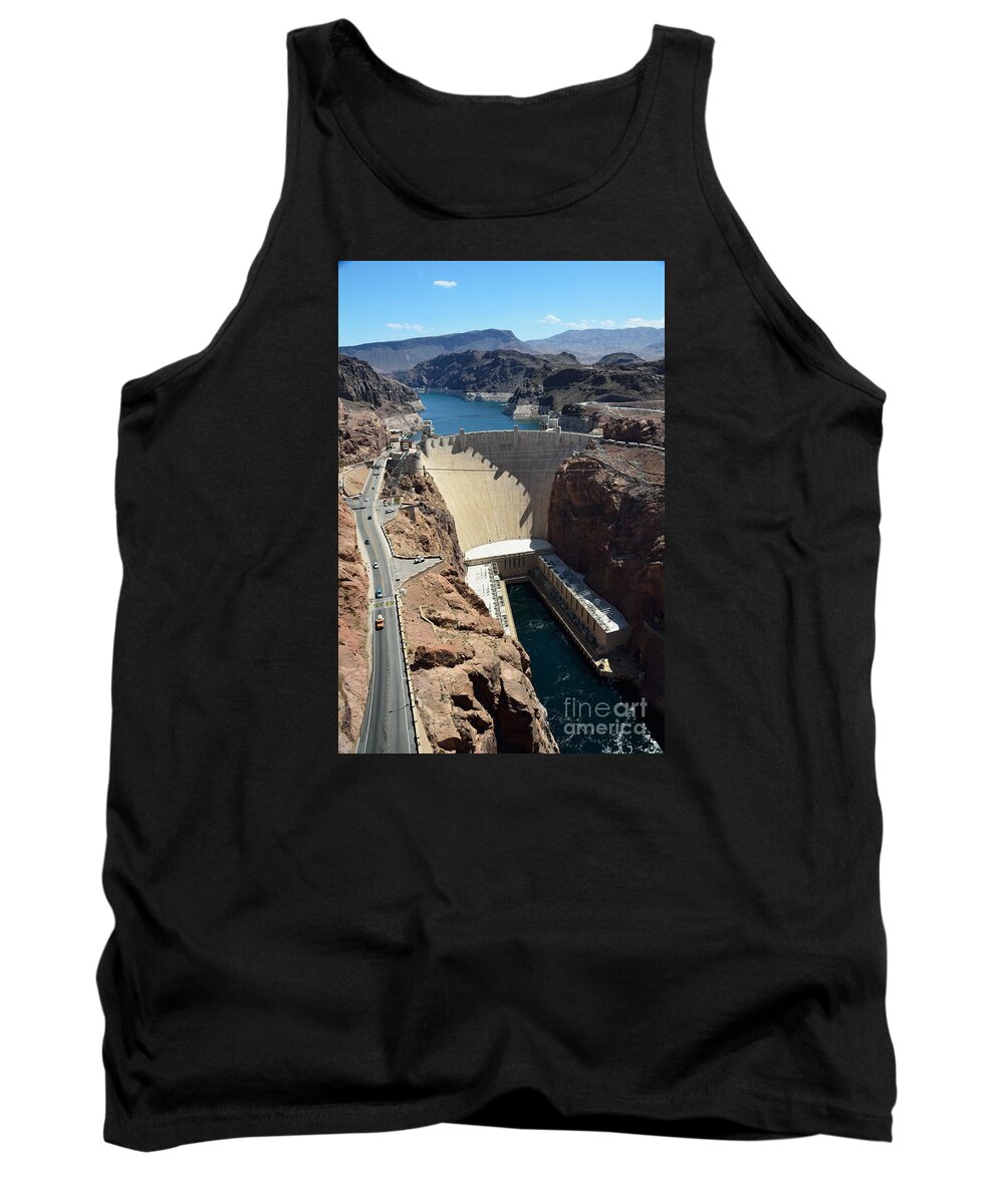 Hoover Dam Tank Top featuring the photograph Hoover Dam by RicardMN Photography