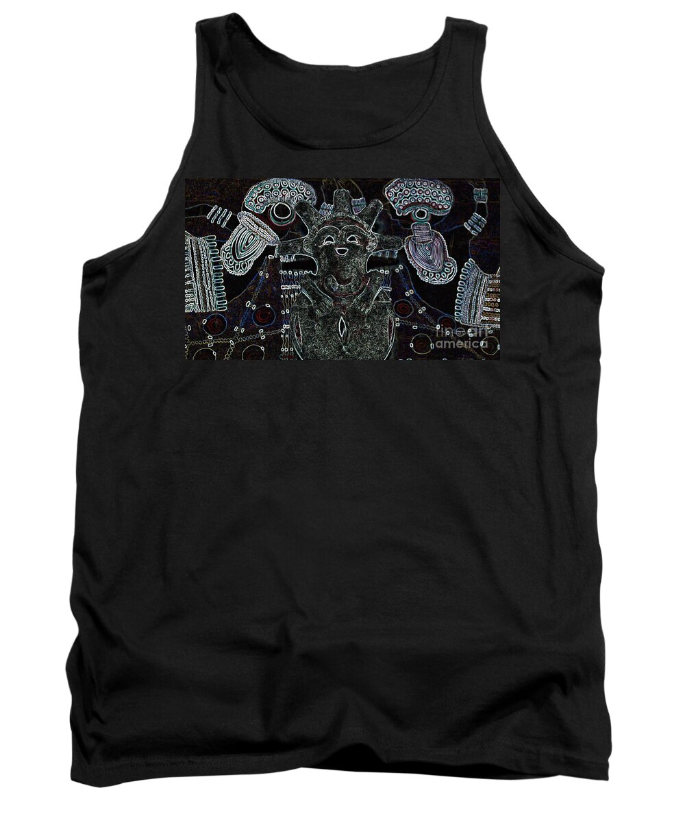 Tribal Tank Top featuring the photograph Hopi by Michelle S White