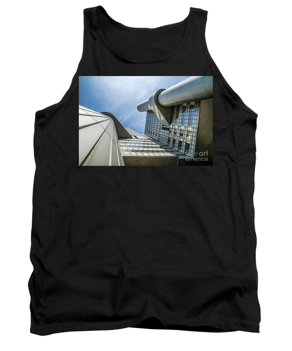 Hypo Vereins Bank Tank Top featuring the photograph Hypovereinsbank 2 by Hannes Cmarits