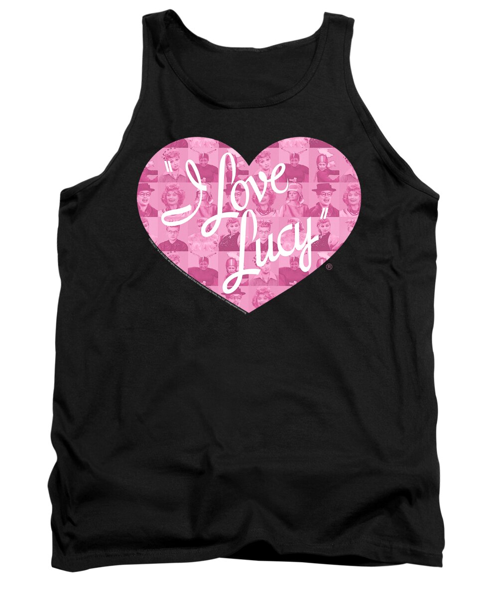  Tank Top featuring the digital art I Love Lucy - Many Moods Logo by Brand A