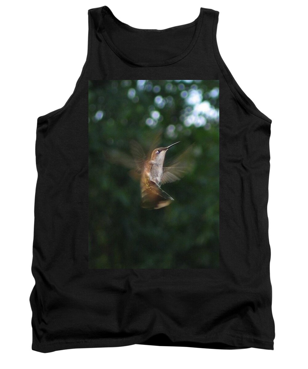 Bird Tank Top featuring the photograph In Flight by Photographic Arts And Design Studio