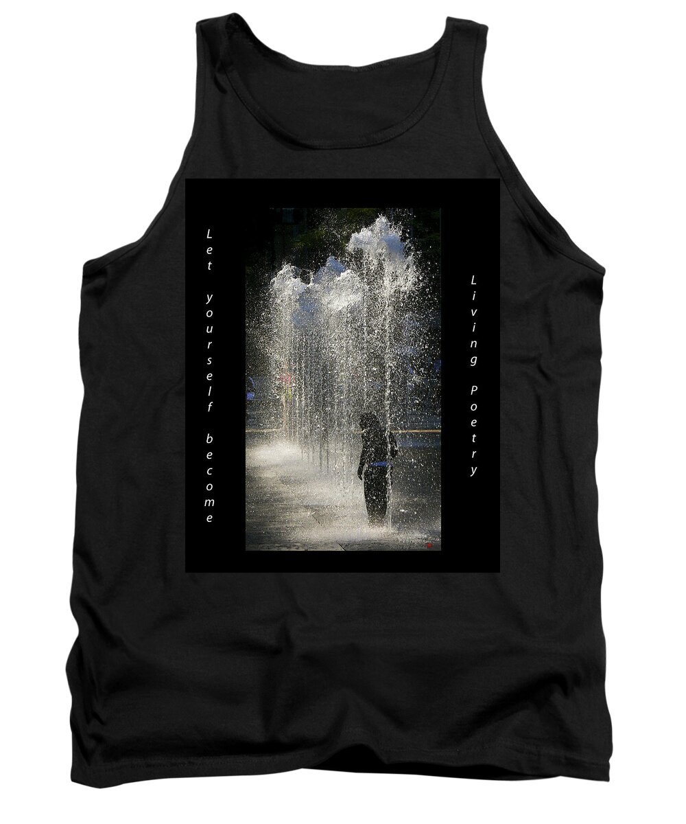 Still Life Tank Top featuring the photograph In His Own World by Rhonda McDougall